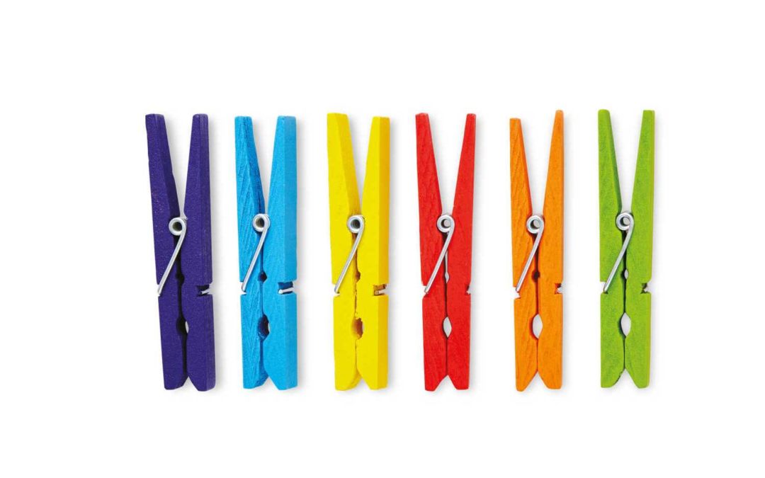 Pegs of Different Colour