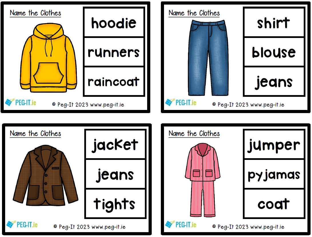 Clothes Vocabulary