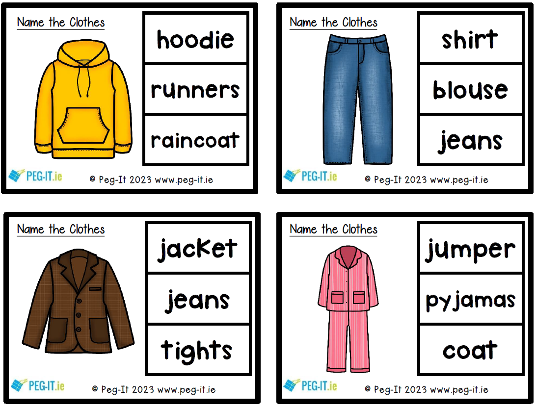 Clothes vocabulary